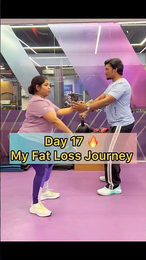 Day 17 Couple Workout | Functional Training | Dumbbell, Kettlebell & Ball Exercises #fatlossjourney