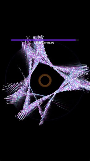 The "Monster" Black Hole vs 50,000 Particles