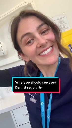 Why you should see your dentist regularly #TikTok #dentist #FYP #smilechallenge #learnontiktok