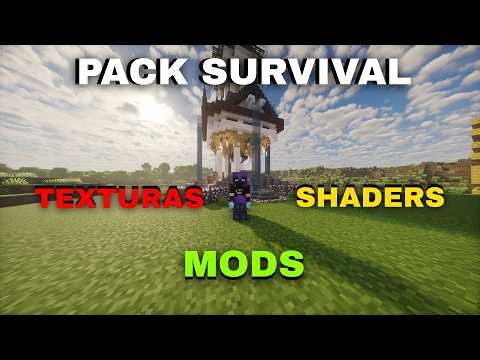 Los MEJORES MODS, SHADERS y TEXTURAS para Minecraft Survival