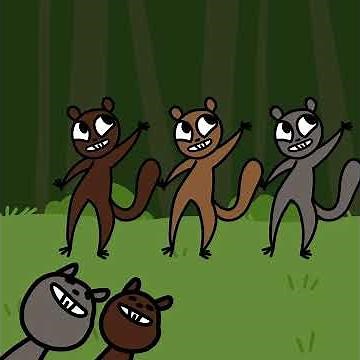 Squirrels, Squirrels, Squirrels - Parry Gripp - Animation by The0Kid!!