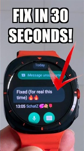 WhatsApp Notifications Not Working on Galaxy Watch? Fix ✅