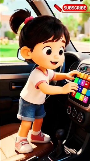 বাবার গাড়িতে রং বেরঙের সুইচ আছে | Bangla Cartoon Mojar Golpo #shorts