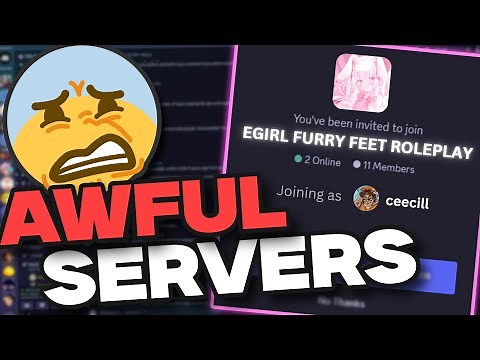 Going Undercover in The WEIRDEST Discord Servers