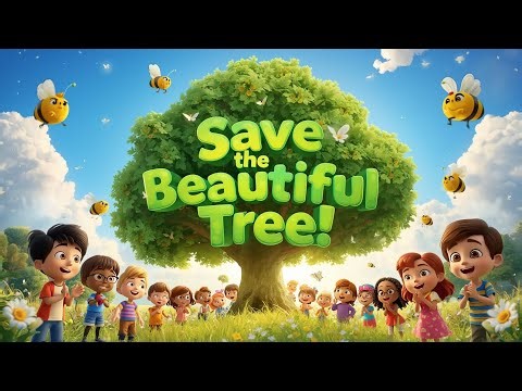 Happy Little Tree 🌱 | Do Not Cut The Tree | Save Trees Song for Kids | Fun Nature Poem & Sing-Along
