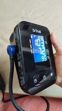 Dr Trust Blood Pressure Machine with WHO indicator, Digital Display #review #bloodpressure