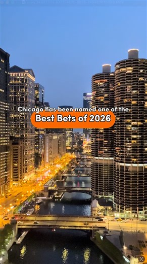 Choose Chicago on Instagram: "ANOTHER WIN 🏆 After being named the Best Big City in the U.S. for the 9th year straight by @cntraveler readers, Chicago was just named one of Travelzoo's “Best Bets of 2026." Chicago joins global destinations like Chile, Finland, Singapore, and northern Italy on this prestigious list by @travelzoo. Chicago is having a moment and we have no plans of letting up. We saw a record-breaking summer with more hotel rooms filled than ever and the busiest summer of travel at