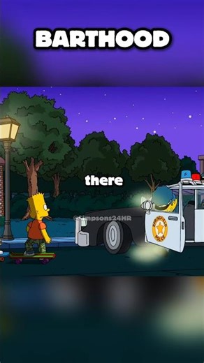 🎥🍿BARTHOOD! #shorts #simpsons