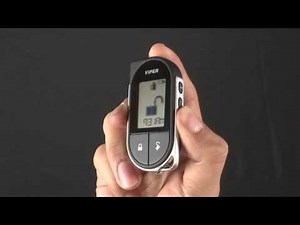 Bedienung der Viper 7756V Pager Fernbedienung