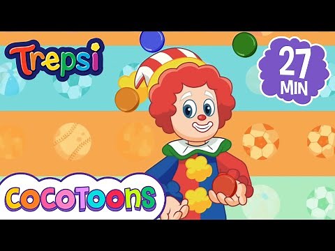 Las mejores canciones de Trepsi - Canta canciones infantiles con Trepsi el Payaso | Cocotoons