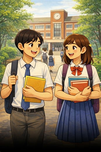 🏫 Go to School | Easy English Dialogue