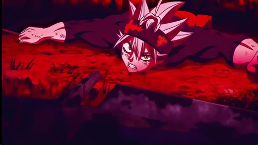 Asta's Intense Transformation in Black Clover