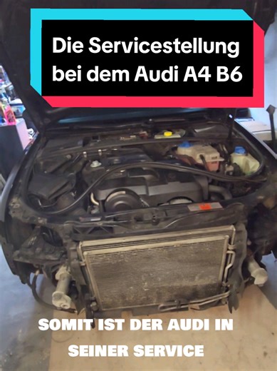 Die Servicestellung beim Audi A4 B6 1.9TDI #kfz #audi #werkstatt #tdi #oldtimer