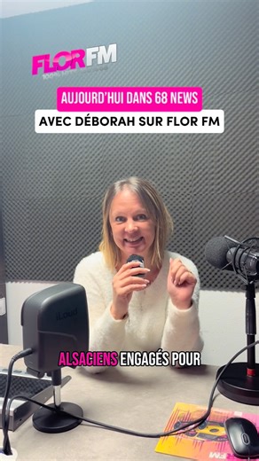 FLOR FM on Instagram: "🎙️ Déborah vous donne rendez-vous aujourd’hui dans 68 NEWS sur FLOR FM 📻 Au programme : 👉 Les athlètes alsaciens engagés pour les JO de Milan-Cortina 👉 Le spectacle de Nora Hamzawi à l’ED&N de Sausheim"