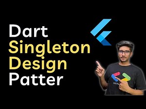Flutter & Dart Singleton Design Pattern | Flutter Design Pattern with example