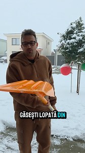 Lopata pentru zapada din polipropilena❗❄ | Gospodăria9