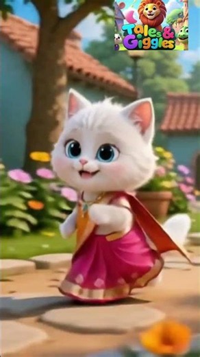 એક બિલાડી જાડી Ek Biladi Jadi Gujarati Kids Song | Fun Animated Cat Story - Popular Nursery Rhyme