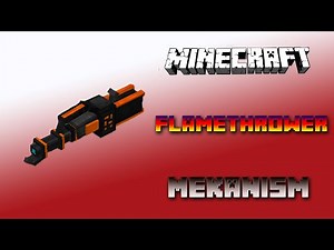 Flamethrower 🔌 Mekanism Tutorial 1.16 🔌 English