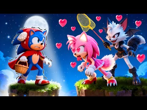 SONIC Gets CRAZY WOLF FANGIRL! Can Sonic Escape?! | Sonic The Hedgehog 3 Animation