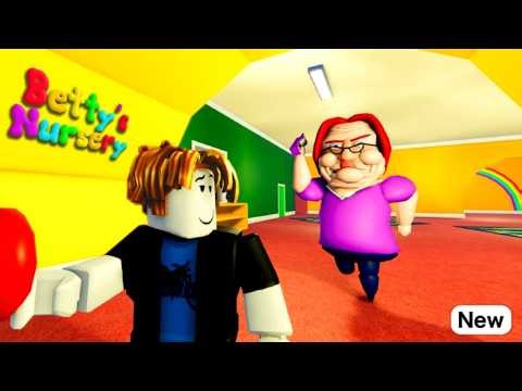 ESCAPE Betty’s Nursery! 😱 (Roblox Obby)