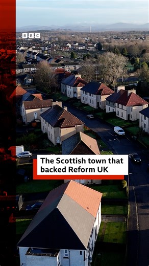 Watch: The Scottish town that backed Reform UK bbc.in/4qgg14i | BBC Scotland News