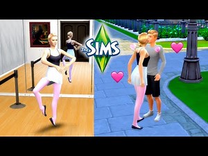 Teen Goldie Weekend Morning Routine in Sims - Ballet Class & New Boyfriend? Titi Plus