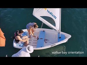 Learning to sail a 10' Walker Bay Sailing Dingy