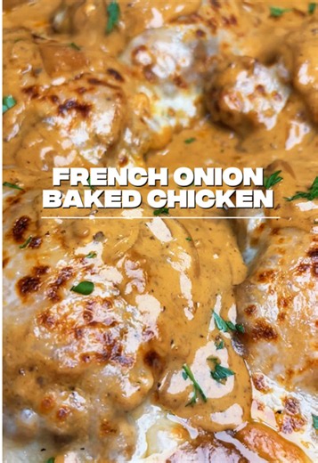 French Onion Baked Chicken Thighs Recipe
