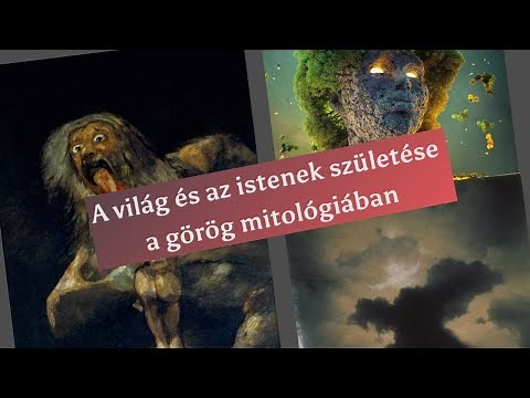 A világ és az istenek születése a görög mitológiában