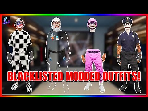 *NEW* HOW TO WEAR BLACKLISTED MODDED OUTFITS IN GTA 5 ONLINE! (Checker Outfits, Invis Outfits, etc.)