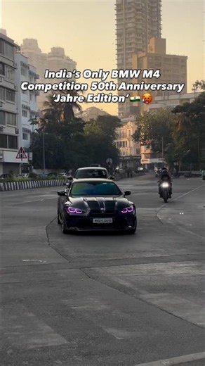 India’s ONLY BMW M4 Competition 50th Anniversary Edition! 🇮🇳🔥 #BMW