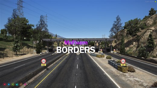 FiveM Borders MLO – Posto de controle de fronteira com barreiras, escritórios e área de segurança para servidores de RP. - Etsy Portugal