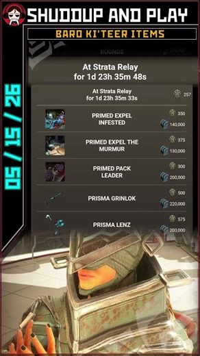 Baro Ki’Teer This Weekend | May 15-17 2026 | Full Inventory
