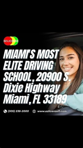 EXIT 11 🐊 Cutler Bay | Palmetto Bay on Instagram: "Skip the lines! Take your drivers license exam today with us @EZ_License🚦🚘 ᴀ ᴛʀᴀғғɪᴄ & ᴅʀɪᴠɪɴɢ ʟɪᴄᴇɴsᴇ ᴄᴇɴᴛᴇʀ 🪪Learners Permit 🚗Driving Lessons 🚔Traffic School 📍Cutler Bay & Miramar Schedule your Driving Exam today! @EZ_License 🚦🚘 20900 S Dixie Hwy Cutler Bay, FL 33189 📲(305) 238-2000 🔗EzLicenseFL.com #EzLicense"