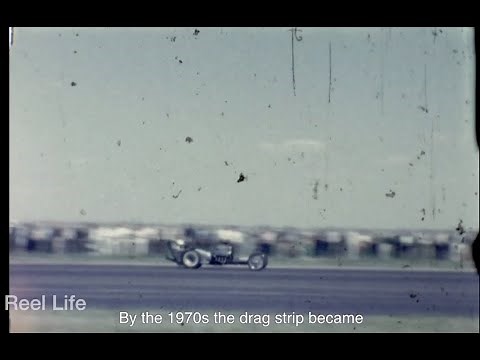 1967, Drag racing at Shepard Raceway, Calgary, Alberta