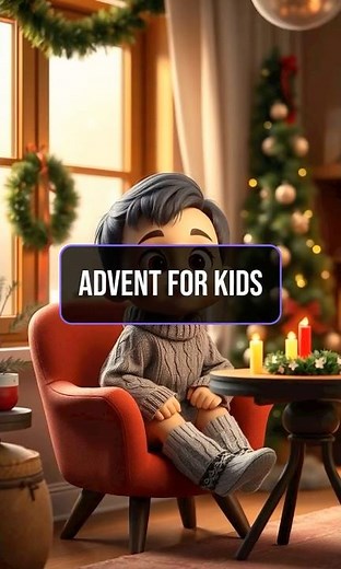 💜The Meaning of Advent for Kids 💜✨A Simple Explanation of Preparing for Christmas🎄 #faithforkids