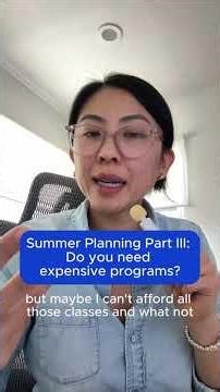 You don’t need expensive programs to make your summer worthwhile. Focus on impact, personal growth a