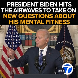 President Biden hit the airwaves in a hastily called news conference to address a special counsel's decision to not charge him over mishandled classified documents. But the president became angry when reporters pressed him on damaging claims about his mental fitness in the special counsel's report. Eyewitness News with the new controversy in his bid for a second term. Tonight at 11 from ABC7. https://abc7.com/14400124 | ABC7
