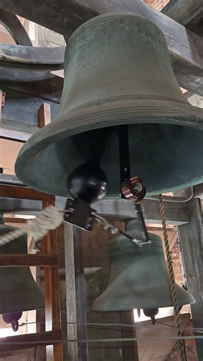 1751 church bell #bells #history #sound #foundry #frequency #bellringing