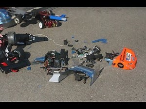 best rc car crash history ever fatal165 kmh 100 mph lipo brushless crash accident asso tc4 brutal