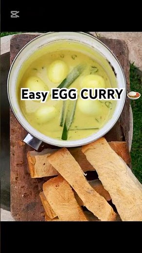 Easy Sri Lankan Dinner | Yellow Egg Curry with Bread | Quick & Tasty Recipe #food#srilankancuisine