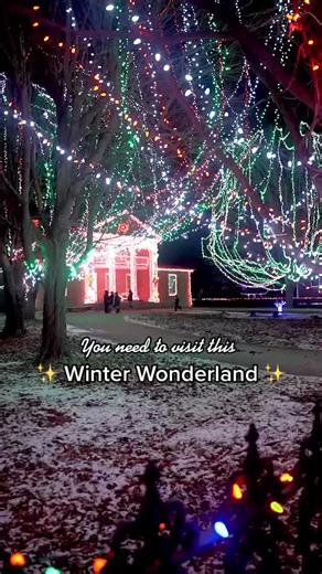 Alight at Night Christmas Lights at Upper Canada Village