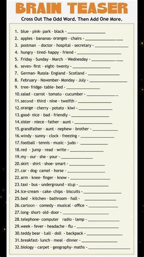 brain teaser worksheet for practice #everydaynewworksheets #followformorevideo#fypage #trendingvideo