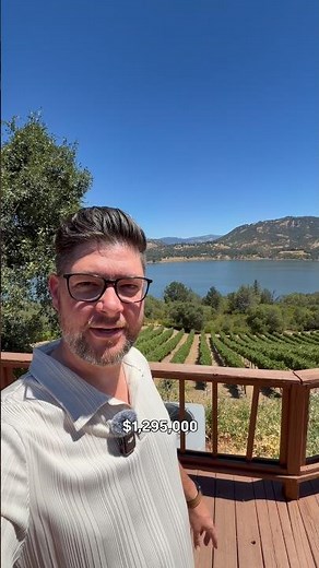 The BEST Views of Lake Mendocino… and It Comes with Its Own Vineyard! 🍇🌅