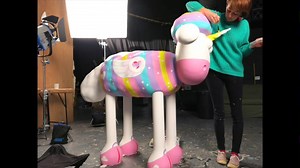 Do you know unicorns are connected to Bristol? 🦄 🧐 Learn about unicorns, our baa-rilliant city, and discover the creativity and behind-the-scenes secrets of our dazzling Shaun the Sheep sculpture, ‘Sparkles the Unicorn’ in our blog. 👉 https://link.grandappeal.org.uk/Sparkles | Gromit Unleashed
