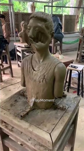 ¿Por qué las estatuas de arcilla reciben un golpe? 😮