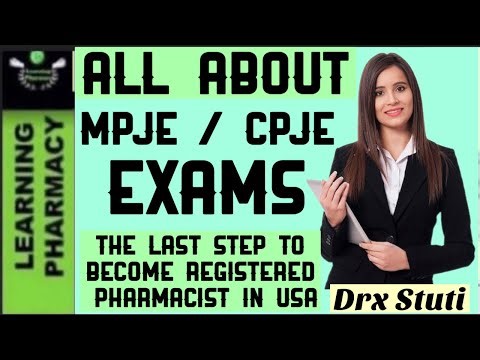Q&A 88# All About MPJE / CPJE Exams || The Last Step to Become Registered 🇺🇸 Pharmacist In USA 🇺🇸