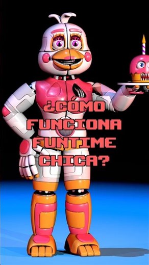 How Does Funtime Chica Work? #fnaf #animatronics #fnafpizzeriasimulator