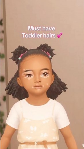 You’ll LOVE these toddler HAIRS!! | #sims4cc #sims4mods #sims4