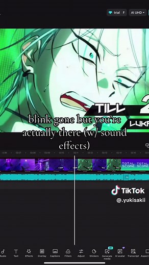 Blink gone but you’re actually there — Alien Stage Luka Till (sound effects)